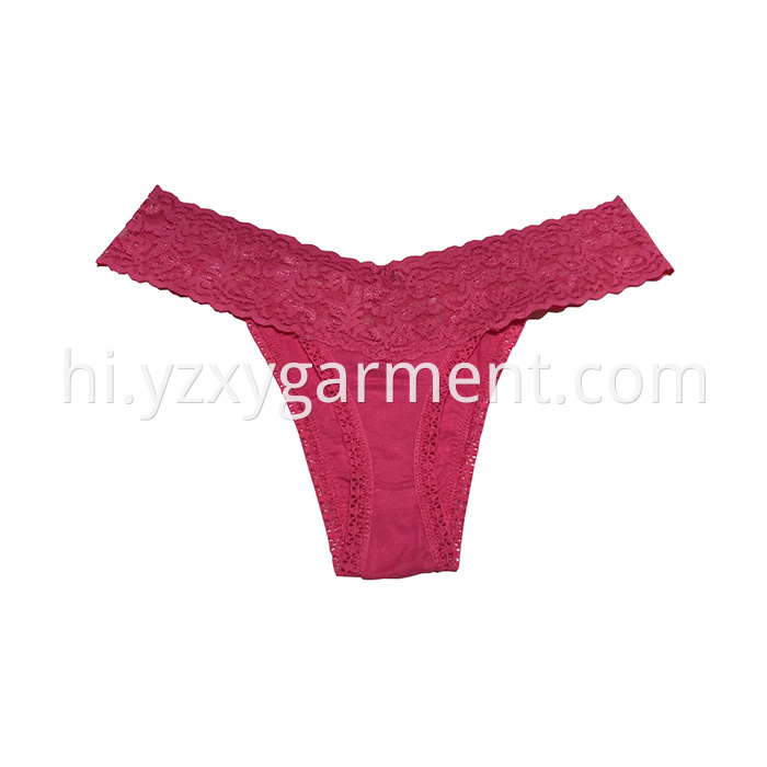 Lace Cotton Women thongs 